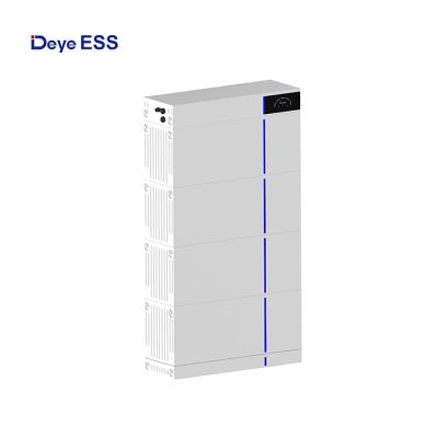 China Deye ESS Battery Manufacturer LiFePO4 Lithium Battery For Household Energy Storage 100 for sale