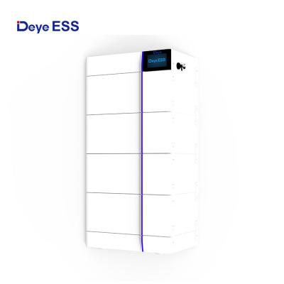 China Deye ESS High Power LiFePO4 Solar Panel Storage Battery Module 102.4V 40Ah Solar Energy Home Battery 40 for sale