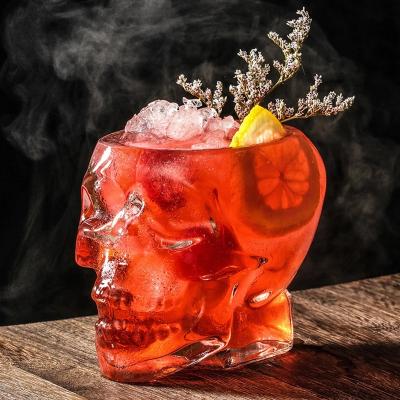 China Transparent Crystal Skull Head Shot Glass Cup For Whiskey Wine Vodka Bar Club Beer Wine Glass zu verkaufen