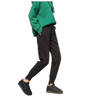 China Soft And Comfy Fleece Lined Sport Tracksuit Women Crop Jogger Pants for sale