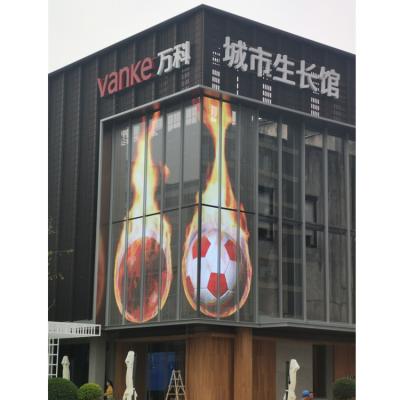 China Praktische SDK Transparente Videowand, Einkaufszentrum Klares LED-Panel zu verkaufen