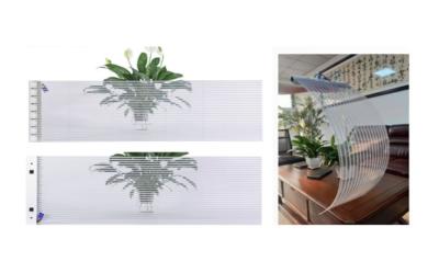 China AC100-240V Transparent LED Display Panel Film Multipurpose Stable for sale