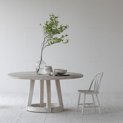 China Table Authentic furniture minimalist furniture mesas de comedor solid wood table dining tables round dinner table for sale