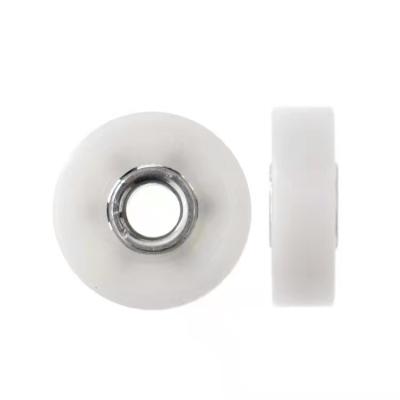 China Wholesale Flexible Pom Coated Plastic Roller Wheel High Quality Spinning 10*40*10mm Bearing for sale