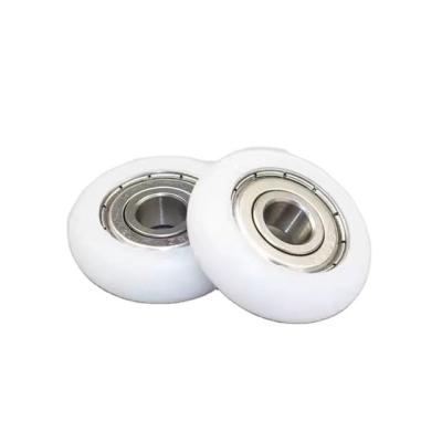 China Hotels 626 Plastic Coated Pulley Circular Arc POM Bearing Spherical Plastic Pulley Bearing 626 zz for sale