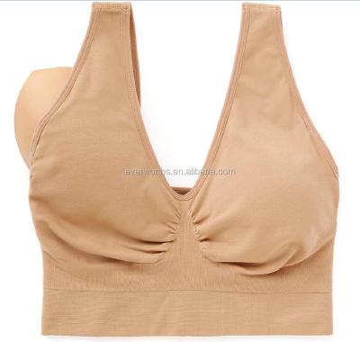 China QUICK DRY as seen on TV Women Seamless Padded Pullover Bra without the underwire for sale