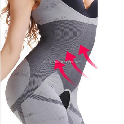 China Antibacterial Bamboo Charcoal Body Shaper Seamless Slimming Magic Slim Suit For Women for sale