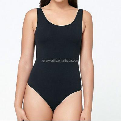 China Antibacterial Women Shapewear Mid Thigh Jumpsuit Comfort Seamless Base Body Speaker for sale