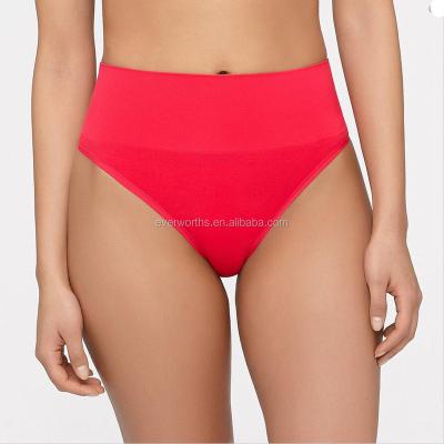 China Antibacterial Women Shapewear Firm Control Brief Slimming Hi Waist Panties for sale