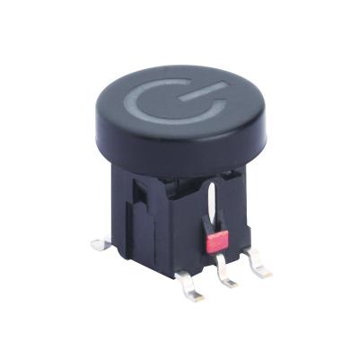 China Tact Switch SMD Tactile Push Button SPST-NO LED Illuminated USA TL0634 for sale