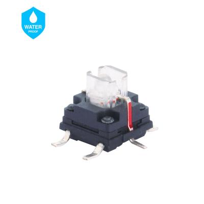 China smt wholesale smd rgb tact switch waterproof led tactile push button TL0707 for sale