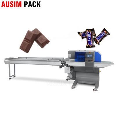 China Food Factory Hot Sales Hot Style Cake Pillow Packing Machine tray less Biscuit Packing Machine Horizontal Biscuit Packaging Machine for sale