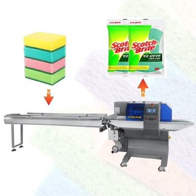 China Food Factory Cheap Price Sponge Cleaning Sponge Packing Machine Dishwashing Sponge Packing Machine Sealing Machines for sale