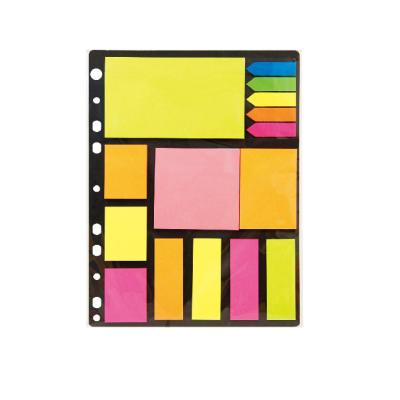 China Self-adhesive self-adhesive page marker colorful assorted sticky notes for sale