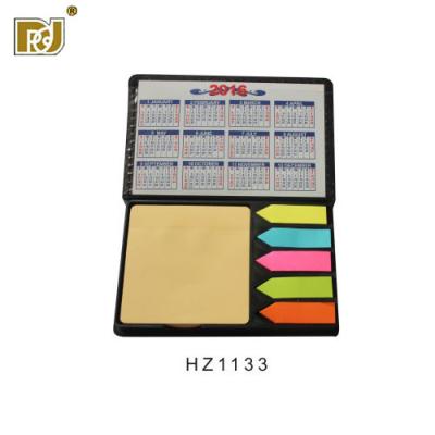 China Factory price self adhesive color paper note pad, note cube in plastic box, memo pad with holder for sale