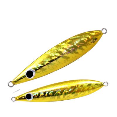 China Lead 60g 80g 100g 125g 150g Saltwater Gear Metal Fishing Lures Vertical Jigs for sale