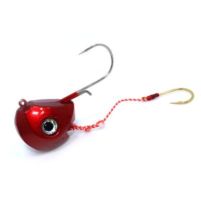 China Saltwater Jig Head Tenya Rig MLH006 Double Hooks Lead Jig Head Tenya Fishing Jig Tenya Sinking Jig for sale