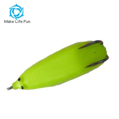 China Freshwater Fishing Lures FG103 8.5cm/7cm/6.5cm Top Water Lure Soft Plastic Fishing Frogs! for sale