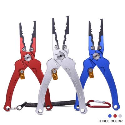 China Safety Hook Remover Line Cutter With Safety Function Slotted Snap Ring Pliers Aluminum Multi Fishing for sale