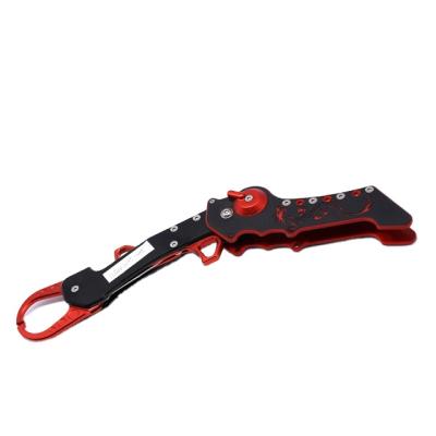 China Wholesale foldable carbon fiber handle+aluminum fish hunting equipment carbon fiber aluminum alloy fish gripper for sale