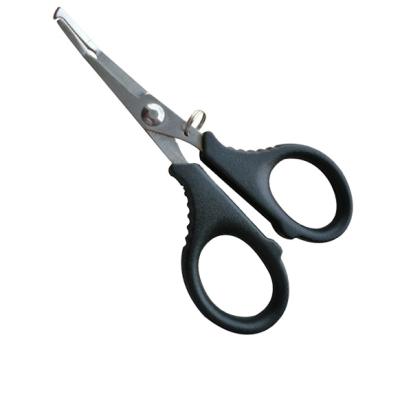 China 2cr13 stainless steel FP-1008 with hook bent nose fishing scissors for sale