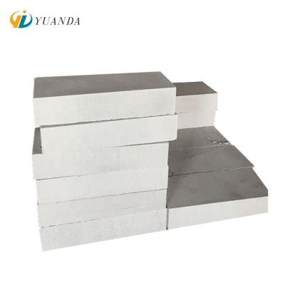 China Lightweight White Silica Sand AAC Concrete Block for sale