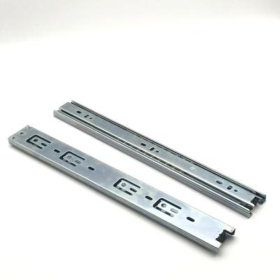 China 42mm Channel Drawer Kitchen Rail Ball Bearing Telescopic Sliding Slide Full Extension Cabinet Modern Drawer Slide for sale