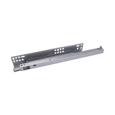 China Telescopic Drawer Slide Undermount Drawer Slide Soft Narrow Metal Box Slide Undermount Soft Closing for sale