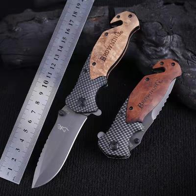 China X50 Non-variable Hunting Folding Cutter and Notched Camping Gray Titanium Coating Blade Tactical Screwdriver Survival Knife for sale