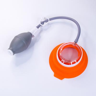 China The 6 Sizes Plastic Vacuum Bell Vacuum Pump Suction Bell for Pectus Excavatum Hand Pump Other Household Medical Devices for sale