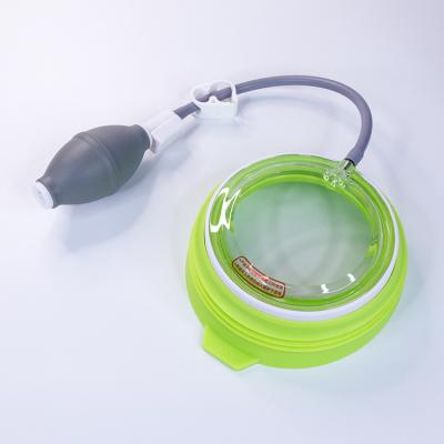 China Plastic Different Sizes Vacuum Pump For Kids Vacuum Bell Device For Treating Pectus Excavatum / Sunken Chest for sale