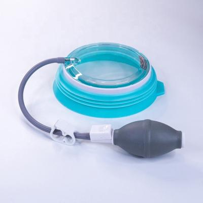 China Factory Price Plastic Physiotherapy Equipment Vacuum Bell Suction Bell For Pectus Excavatum Elevation for sale