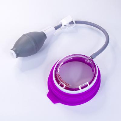 China Factory Price Plastic Cup Vacuum Bell Vacuum Pump Suction Bell For Pectus Excavatum Chest Sternum Collapse for sale