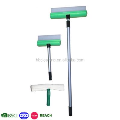 China Viable BSCI Audited Long Handle Silicone Squeegee , Car Point Wiper Blades for sale