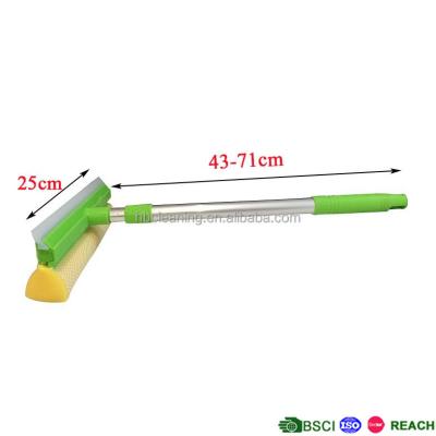 China Viable Window Cleaners Squeegee, Car Silicone Window Squeegee With Sponge for sale