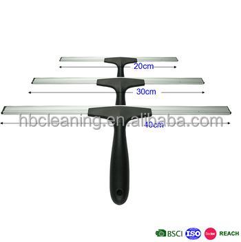 China Viable Different Size Hand Style Window Squeegee , Best Plastic Window Squeegee Removers for sale