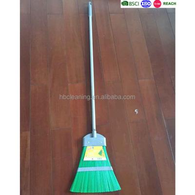 China Wholesale Plastic Plastic Outdoor Broom, Leaf Broom With Long Handle for sale