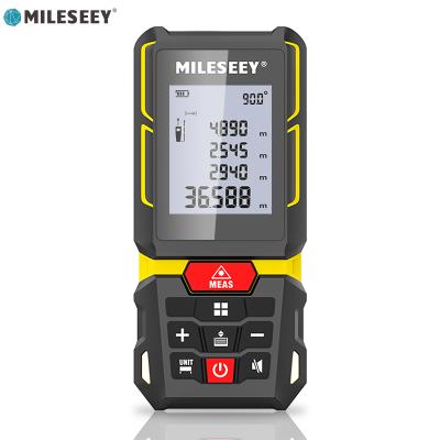 China Large Display 100m Digital Laser Distance Meter Handheld Outdoor Laser Distance Measure for sale