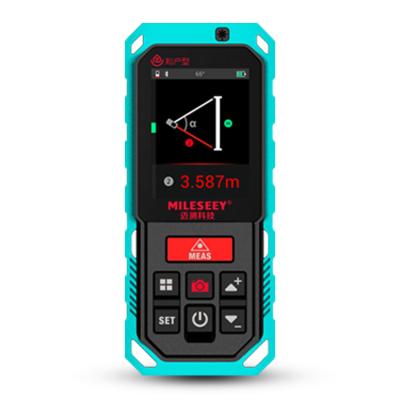 China Mileseey P7AK 100M Wireless Laser Range Finder With Rotary Touch Screen Rechargeable Laser Meter 30.8*37.8mm for sale