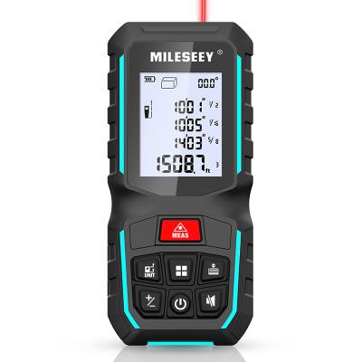 China Pocket Removable Clip Mileseey G2 40M Digital China Laser Distance Measurer Meter Outdoor Laser Meter for sale