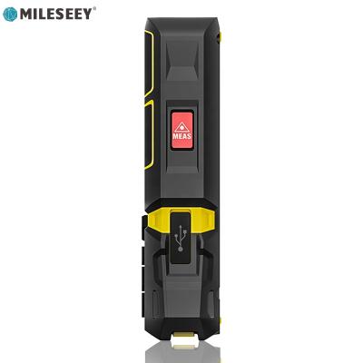 China Large Display Mileseey G7 Ip65 Laser Measure 100M Laser Measure USB Laser Distance Meter Durable Home Decoration With Tripod Screw Holes for sale