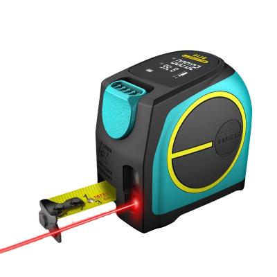 China Clear Reading with HD Backlight Multifunctional Display DT10 Digital Measuring Tape Laser Measure Laser Distance Meter for sale