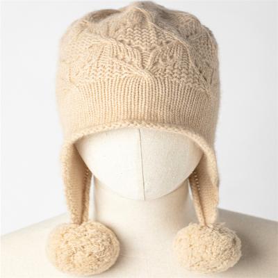 China China Factory Good Quality Casual Hat Velvet Vintage Cashmere Knitted Hats for sale