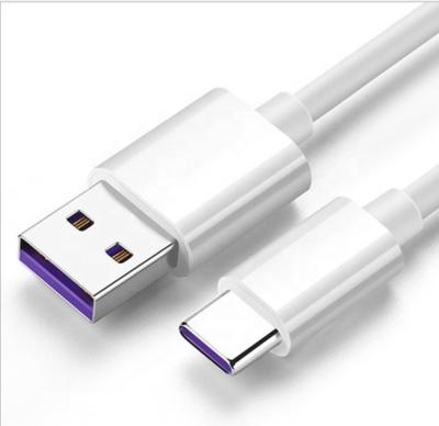 China Quick Type c 1M 5A high speed charger cord for phone charging usb fast charging cable wholesale purple fast charging version for sale