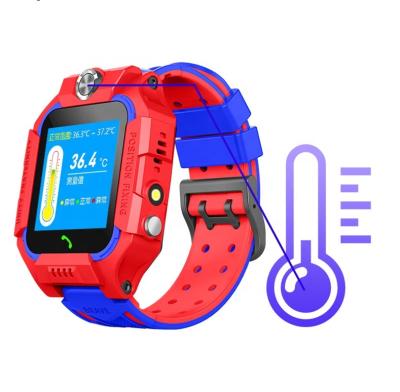 China FZ6 touch screen reloj waterproof inteligente smart watch kids with temperature sensor smartwatch kids 2020 for sale