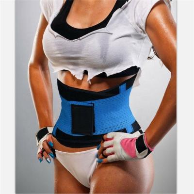 China Wholesale Abdominal Trimmer Waist Support Belt Waist Trainer Adjustable/Detachable Adjustable Back Support Belt for sale