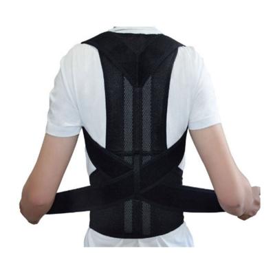 China Mesh Back Body Safety Shoulder Comfortable Adjustable Portable Cushion Hip Cushion Lumbar Lower Back Brace Corrector for sale