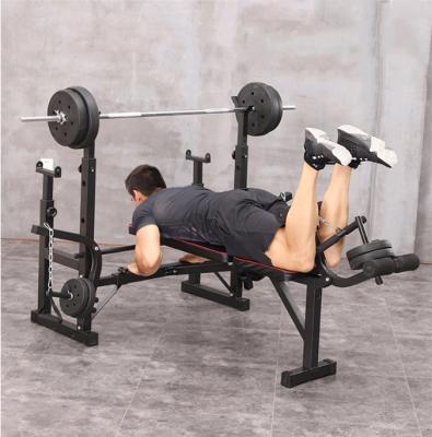 China Comfortable factory wholesales High Quality Gym Bench Home-Fitness Workout Gym Adjustable Weight Bench for sale