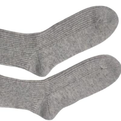 China Antibacterial 100% Cashmere Knit Socks for sale