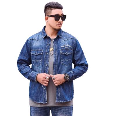 China Wholesale Competitive Price Sustainable Fashion New Plain Washed Cotton Casual Color Mens Denim Jacket for sale